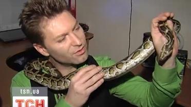 Кравчук планирует встретить год Змеи с живой змеей!