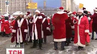 Столицу оккупировали Деды Морозы
