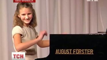 12-летняя пианистка собрала аншлаг в Ивано-Франковской филармонии