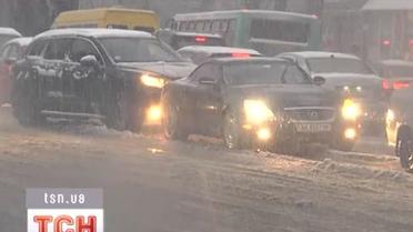 В Киев пришла настоящая зима