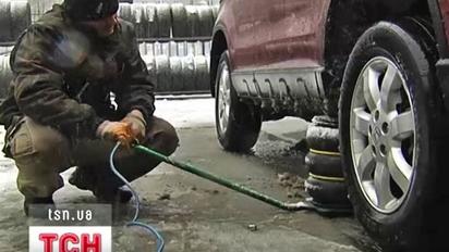 У Києві більшість ДТП сталася через літню гуму