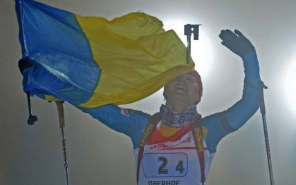 Українські біатлоністки виграли золоту медаль у естафеті (відео)