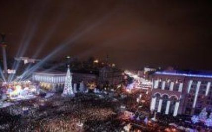 Головна новорічна вечірка країни почнеться о 21:00 на Майдані