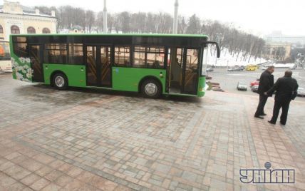 У Києві п'яний водій виписував піруети на тролейбусі з пасажирами