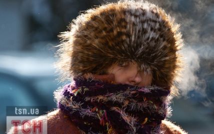 Завтра Україну накриє 15-градусний мороз