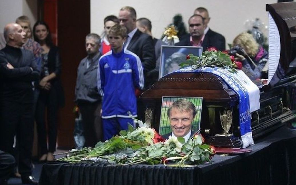 Похорони Андрія Гусіна / © fcdynamo.kiev.ua