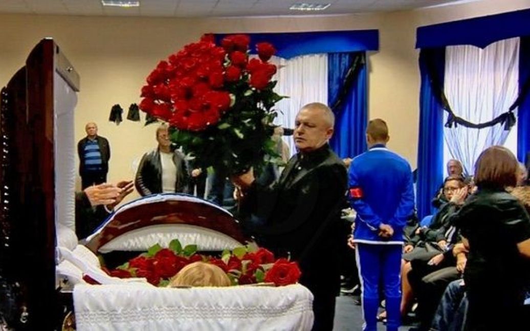Похорони Андрія Гусіна / © fcdynamo.kiev.ua