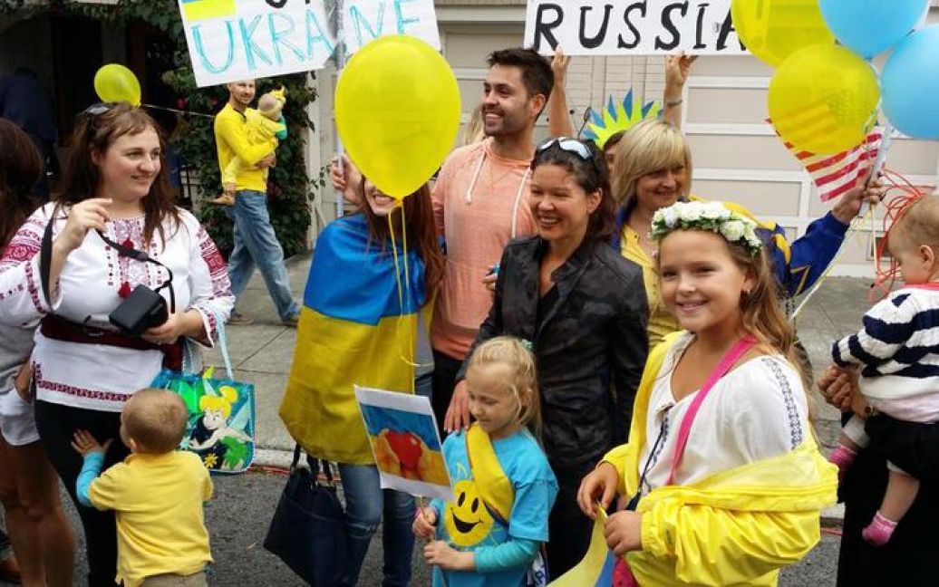 Руслана приняла участие в Марше Мира / © пресс-служба певицы