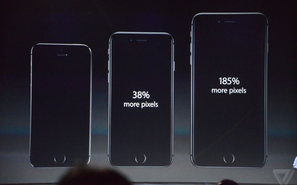 Apple представила два новых смартфона: iPhone 6 и iPhone 6 Plus / © The Verge
