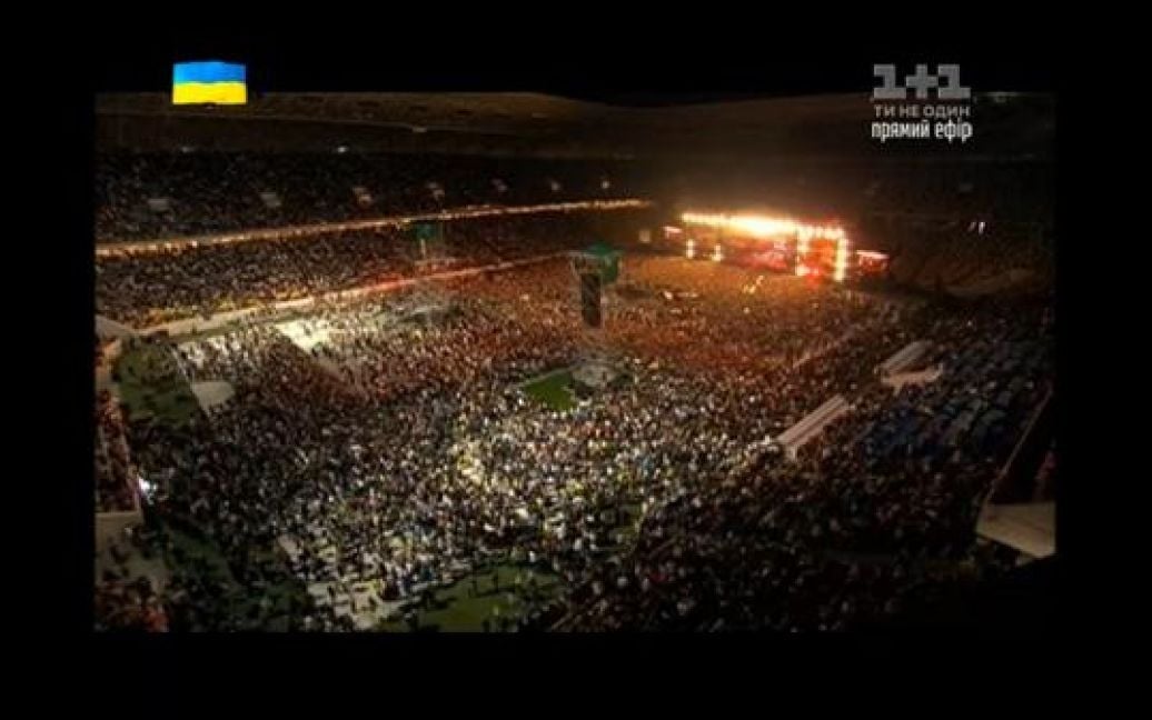 Українці розміщують у соцмережах фото з концерту "Океану Ельзи" у Львові / © Atlanta Business Chronicle