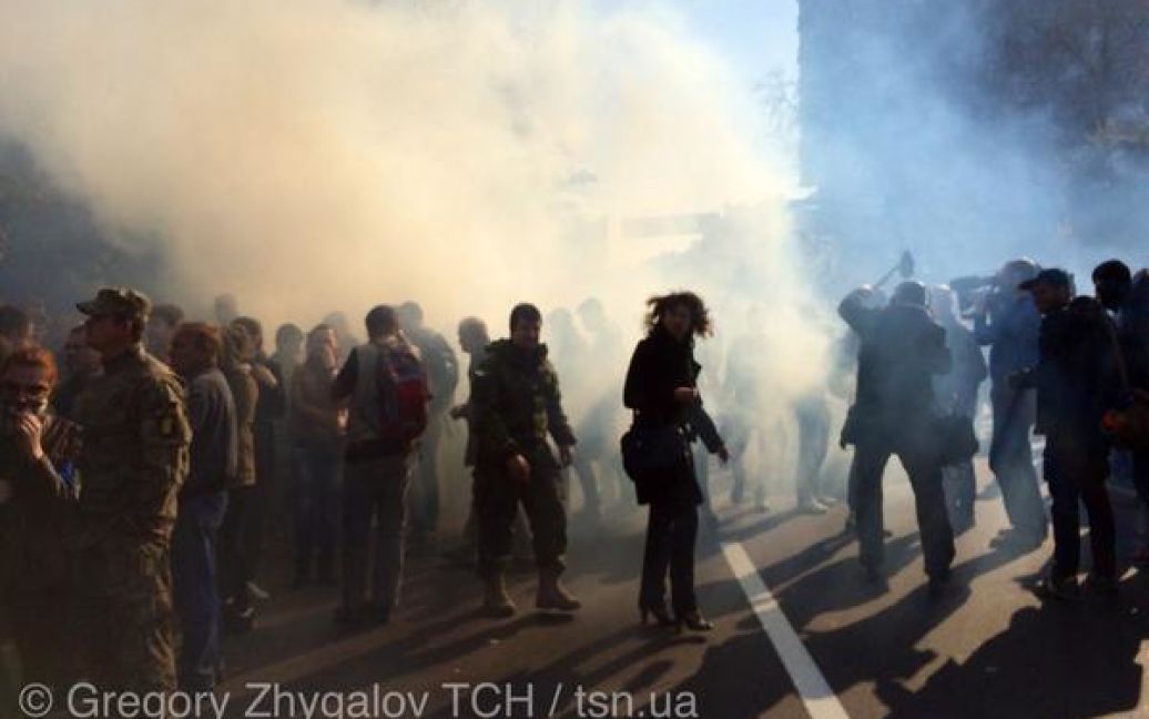 Активісти намагалися захопити будівлю Верховної Ради / © http://www.flickr.com/DanRhett