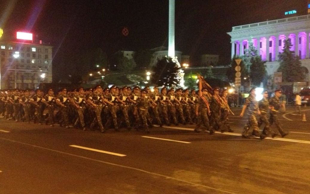 В Киеве прошла репетиция военного парада / © pajhwok.com