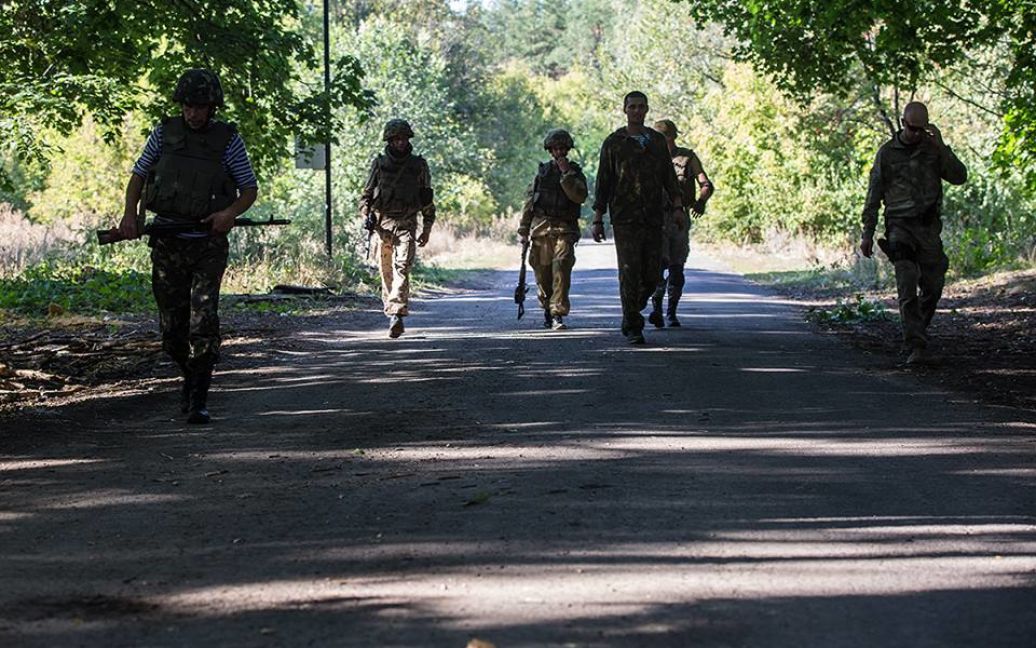Украинские бойцы в зоне АТО / © facebook.com/iv.bogdan
