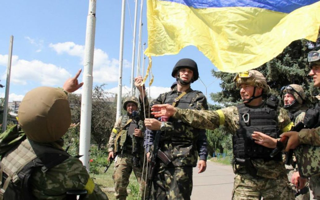 Українські військові звільнили Слов&rsquo;янськ. / © Міноборони України