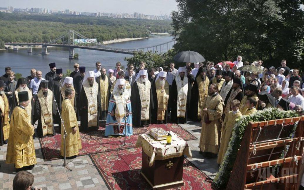 Украинцы праздновали Крещение Руси / © УНІАН