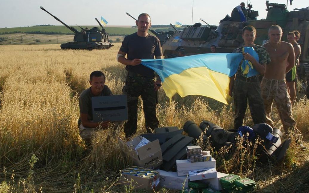 Украинские артиллеристы продолжают освобождать Украину от террористов / © facebook.com/Юрій Касьянов