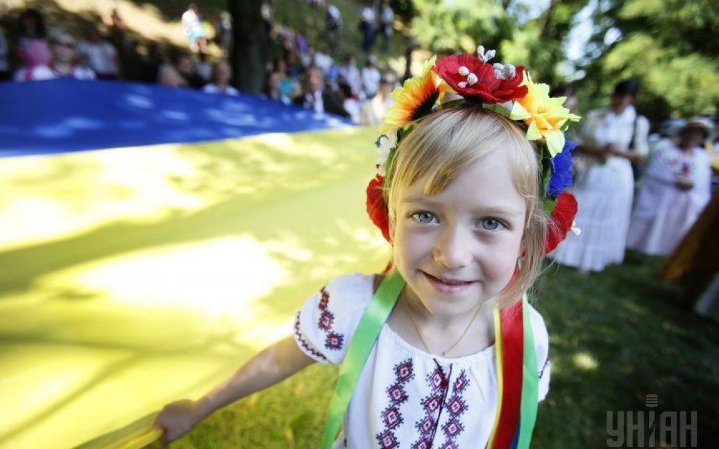 Украинцы праздновали Крещение Руси / © УНІАН