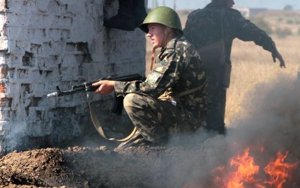 Курсанты Военной академии отработали "боевые действия" / © facebook.com/theministryofdefence.ua