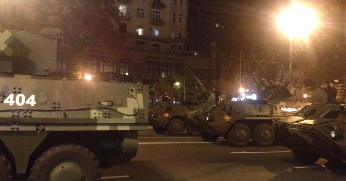 В Киеве прошла репетиция военного парада / © pajhwok.com