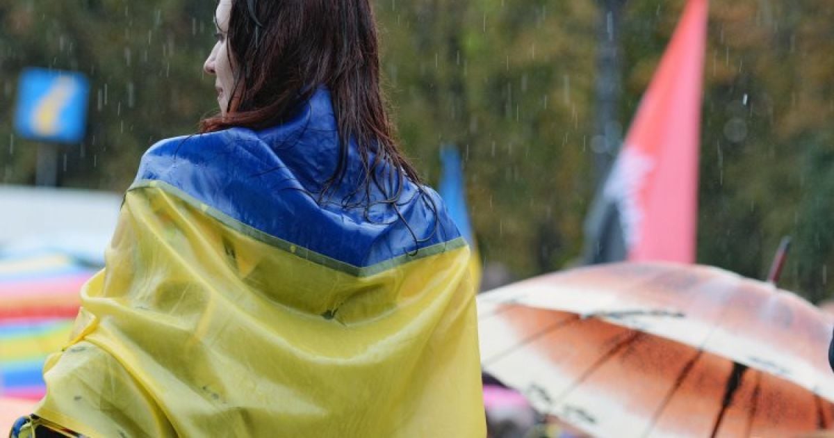 Парад вищиванок в Одессе. / © УНІАН