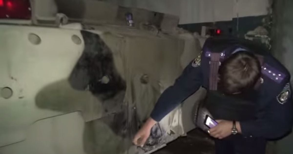 На БТРе был установлен пулемет