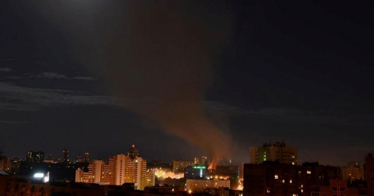 На киевском радиорынке произошел пожар