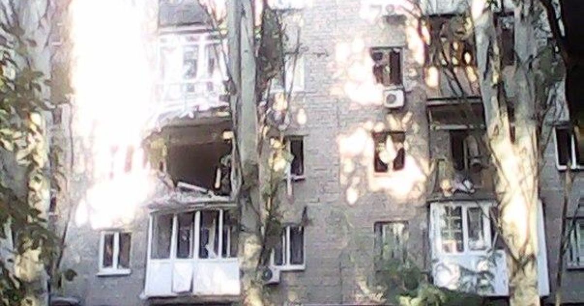 Донецк после обстрелов