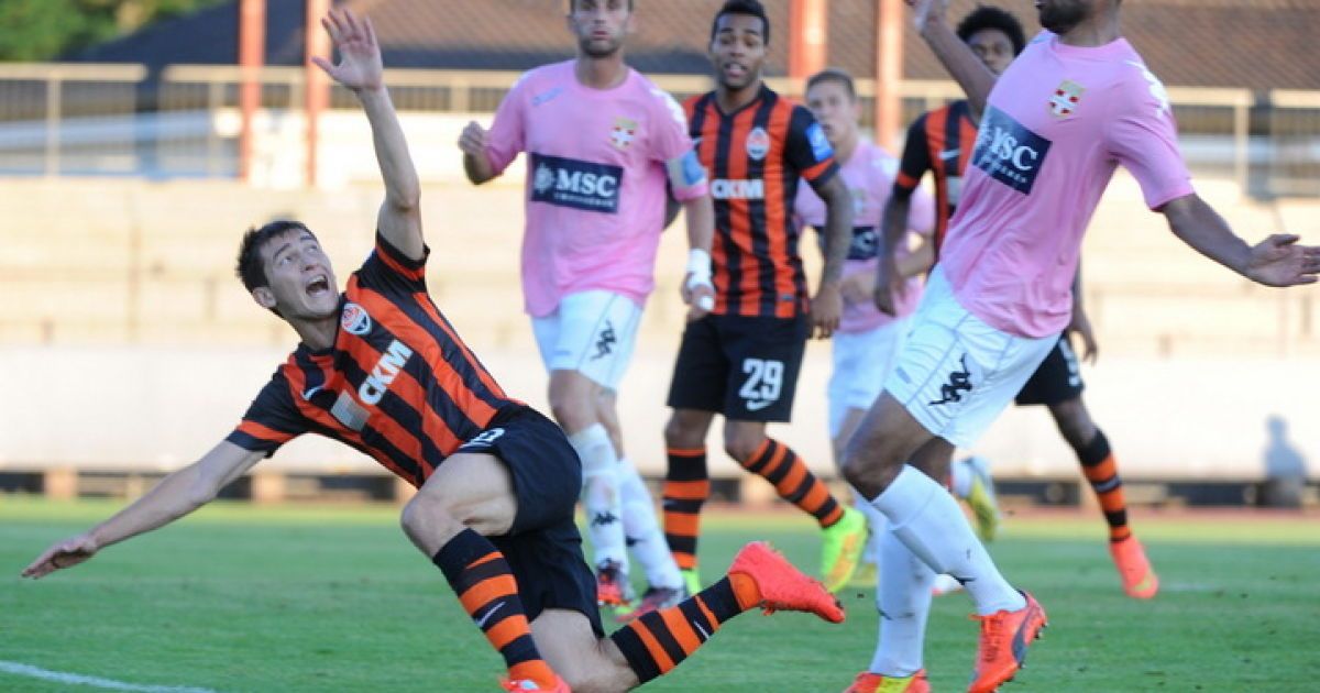 Шахтар - Евіан - 3:2