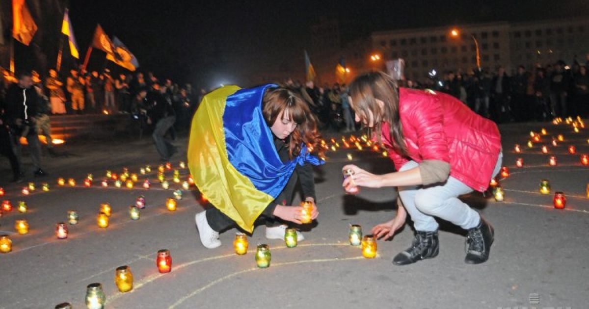 Марш героев "Иду на Вы" в Харькове. / © УНІАН