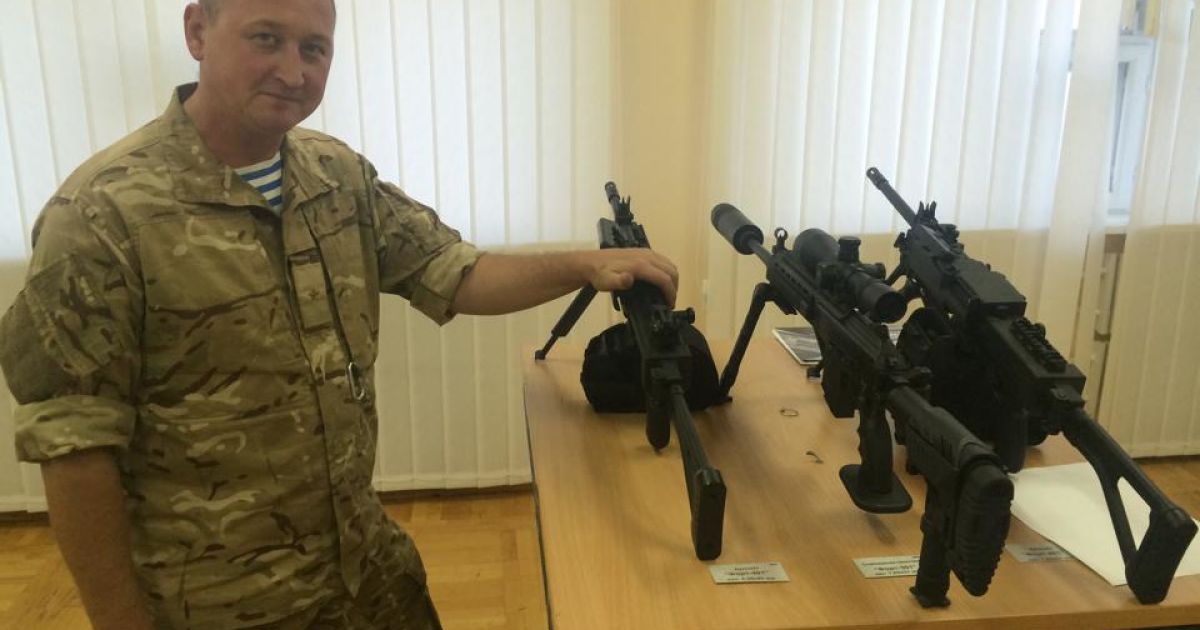 В Україні є потужності з виробництва сучасної стрілецької зброї / © facebook.com/yuri.biriukov