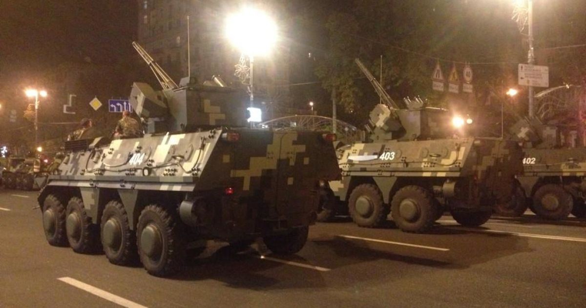 В Киеве прошла репетиция военного парада / © pajhwok.com