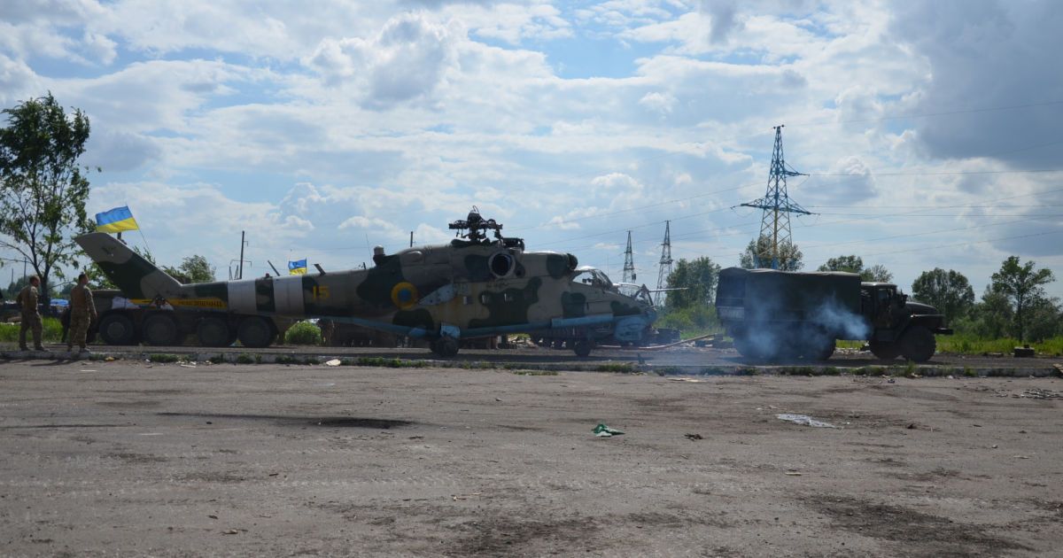Ми-24 упал в Киевской области. Иллюстрация