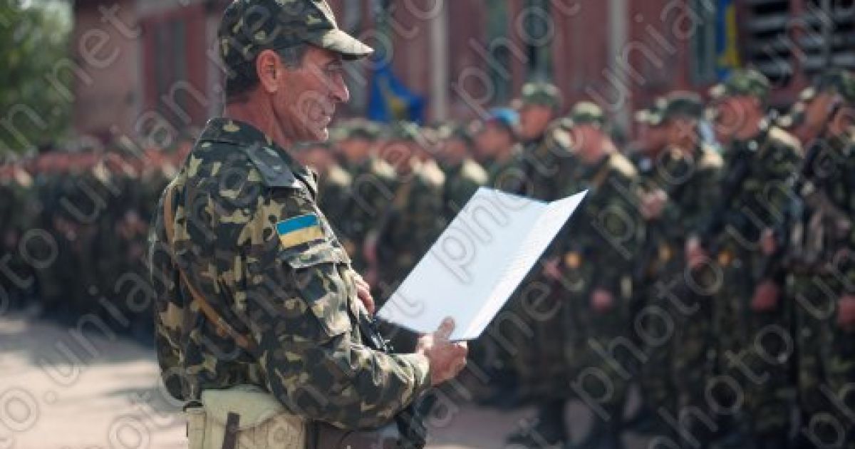 Мужні чоловіки присягнули бути вірними українському народу / © Прилепа Олександр, УНІАН