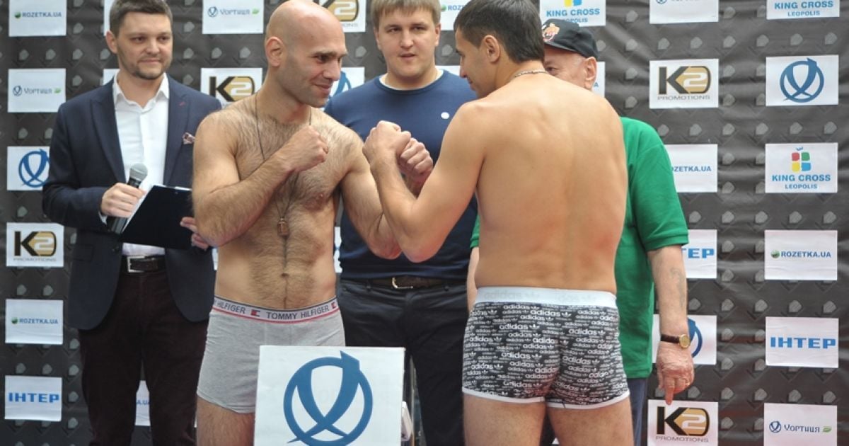 Зважування Котельника і Бенідзе / © K2 Promotions