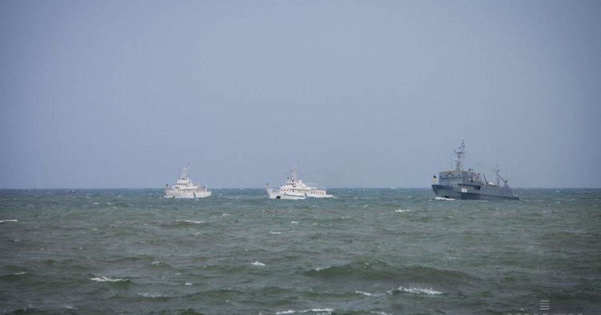 Военный парад в Одессе. / © УНІАН