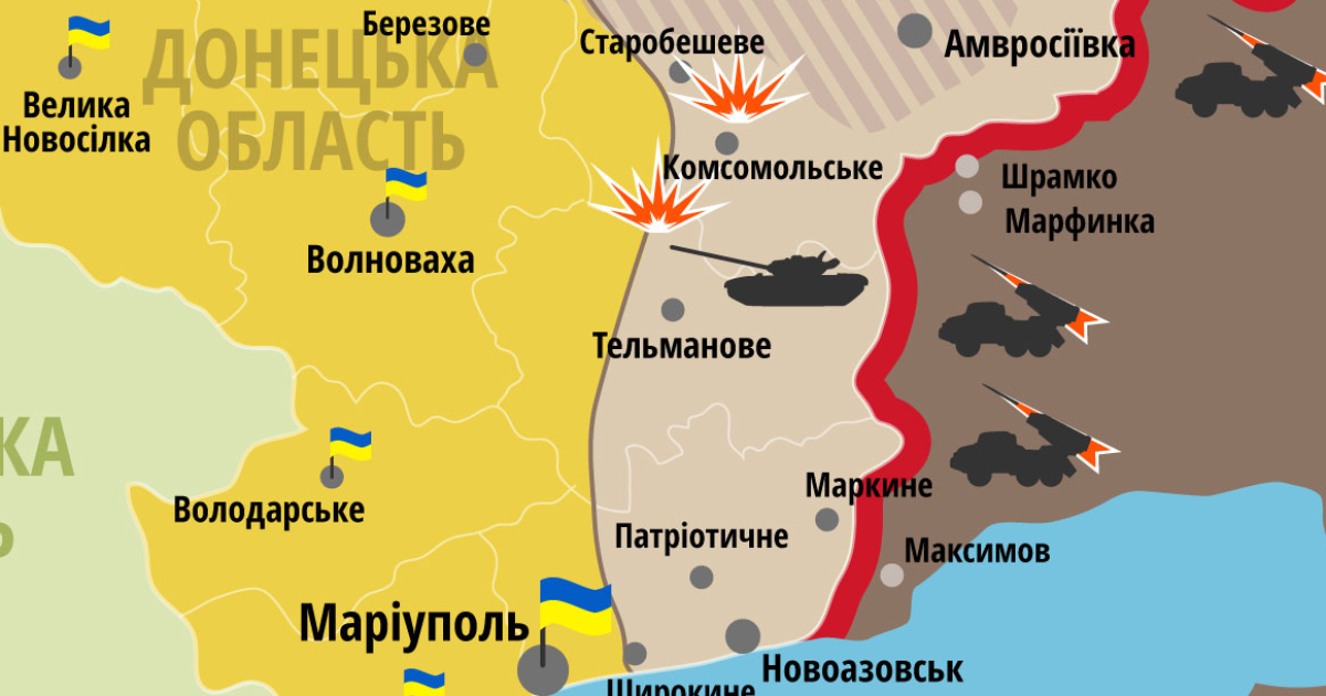У РНБО показали стан Південного фронту