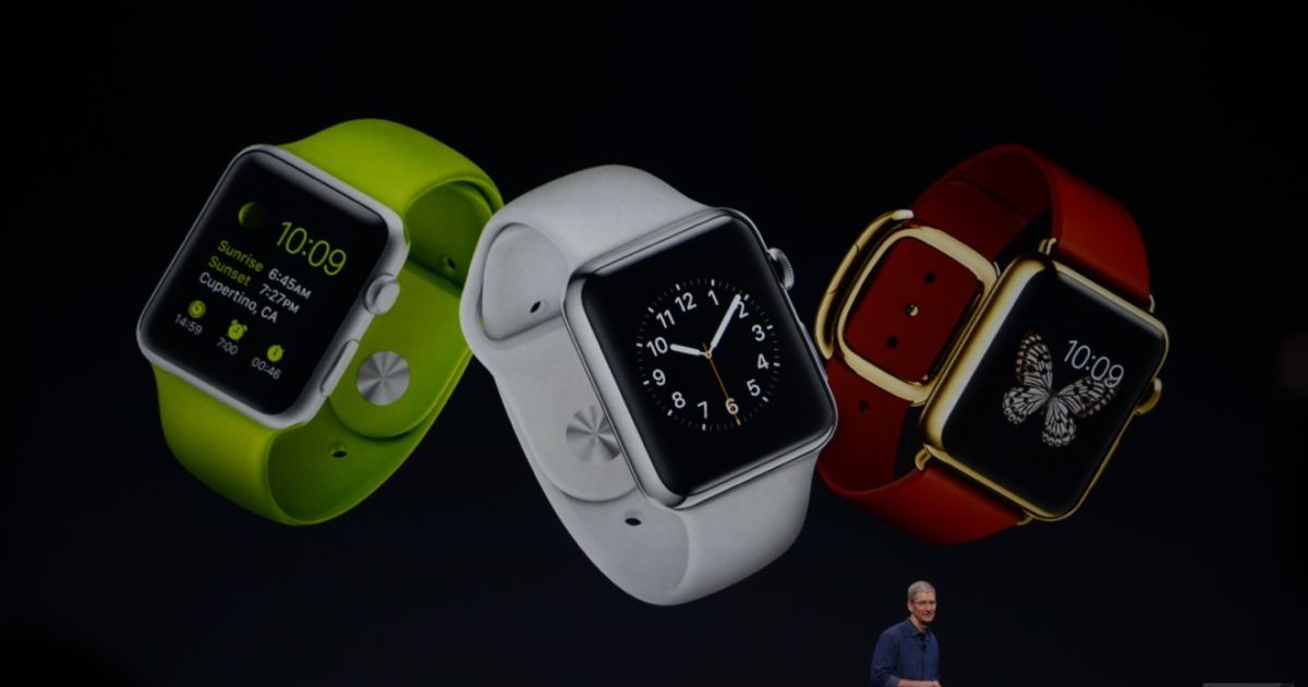 Apple представила смарт-годинник Apple Watch.