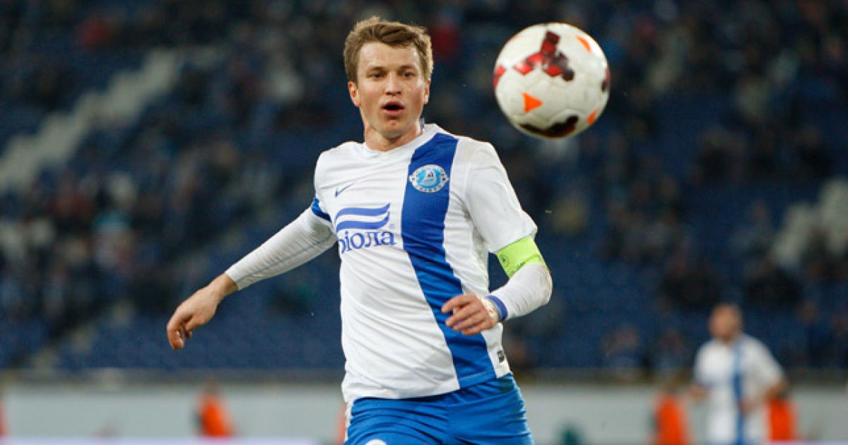 Руслан Ротань - игрок "Днепра"