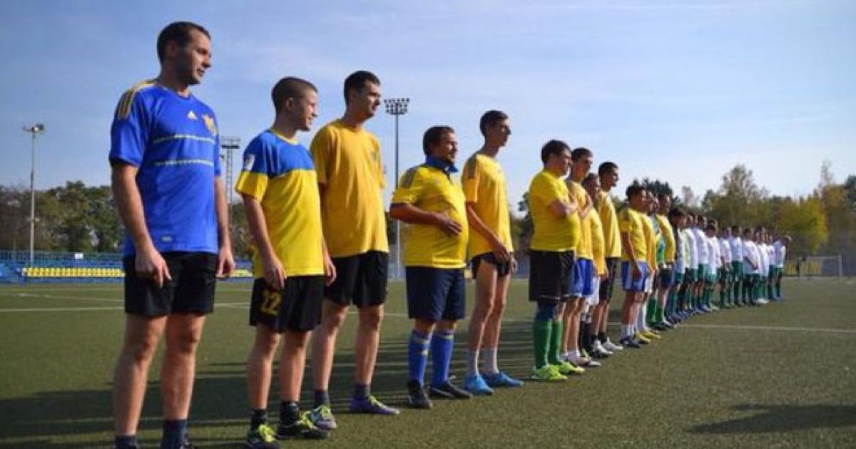 Состоялся матч фанатов Беларуси и Украины