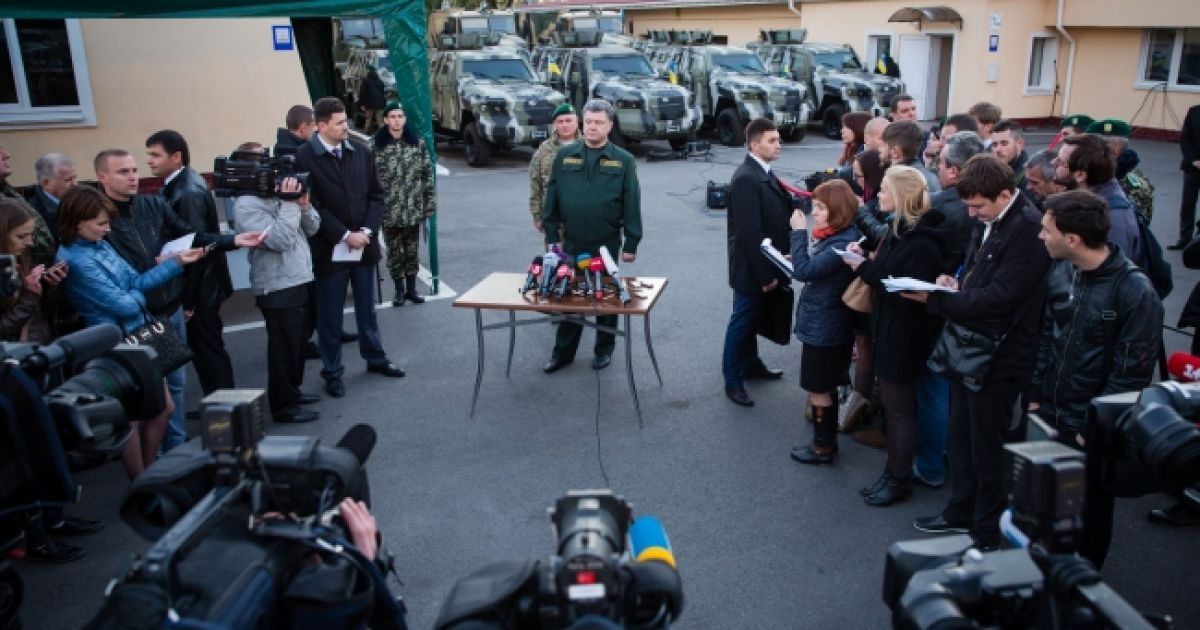 Петро Порошенко високо оцінив діяльність прикордонників / © president.gov.ua