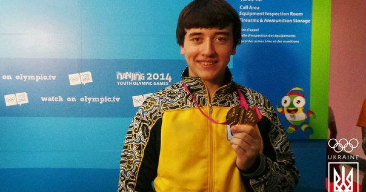Павло Коростильов - олімпійський чемпіон Юнацьких Ігор-2014 у кульовій стрільбі
