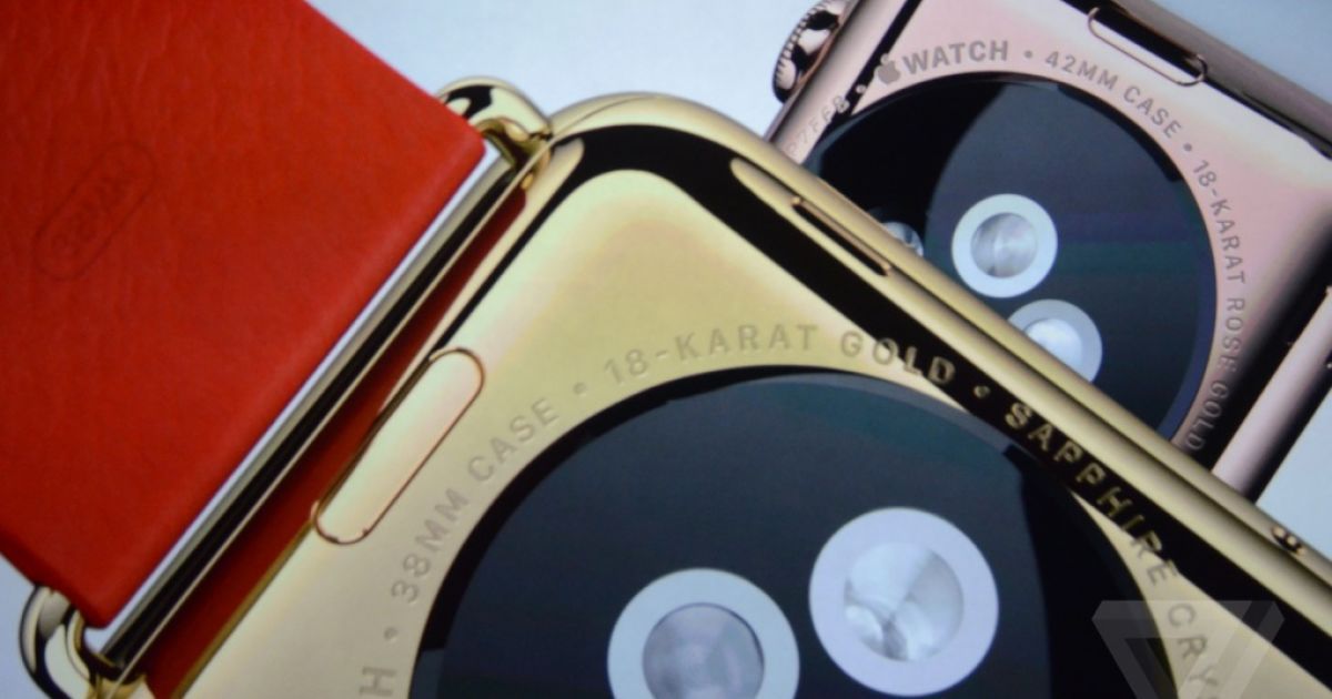 Apple представила смарт-годинник Apple Watch (Фото The Verge).