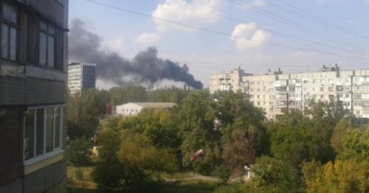 Донецк снова обстреливают