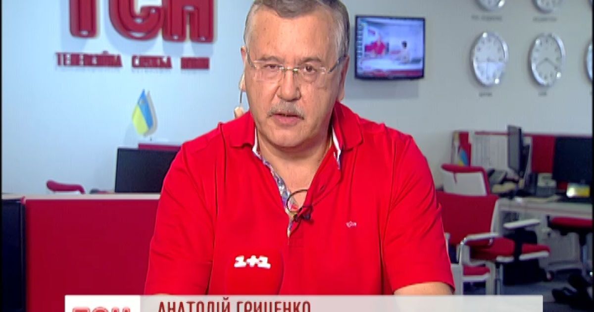 Гриценко натякнув, що українські диверсанти повинні діяти в Росії