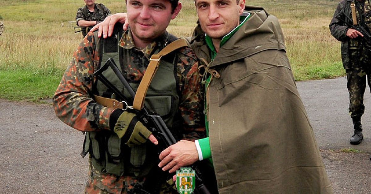 Гравців "Карпат" звозили на полігон / © fckarpaty.lviv.ua
