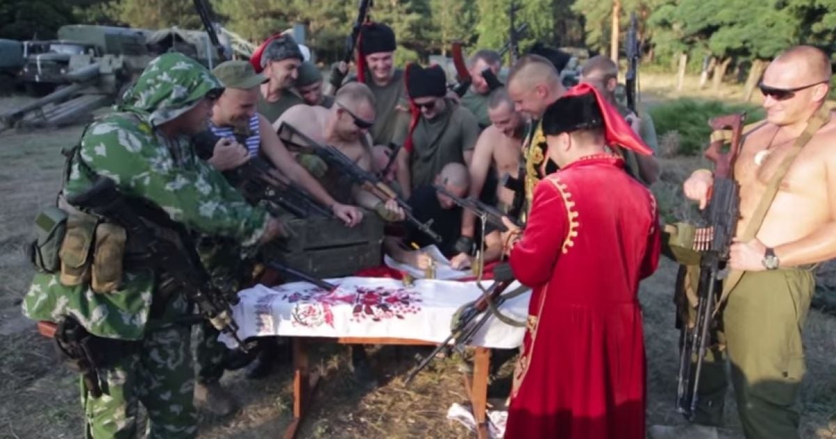 В письме бойцы вспоминают и русского медведя