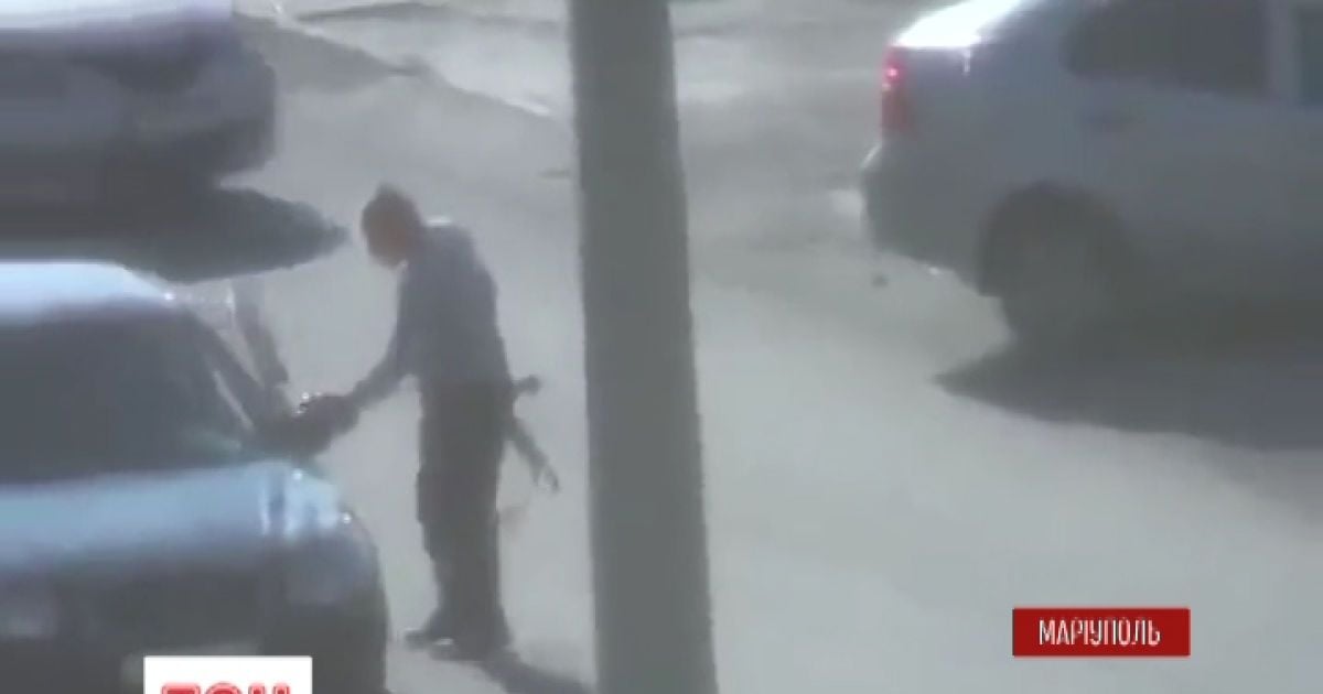 В Мариуполе разыскивают злоумышленников