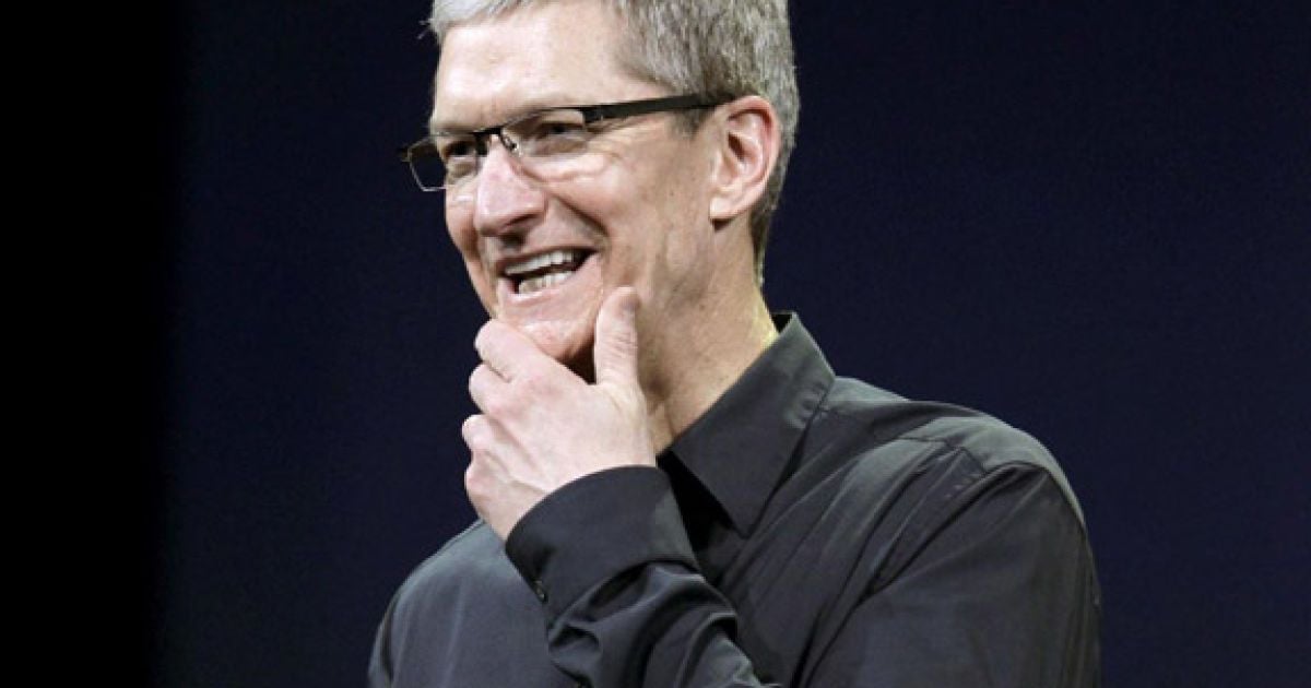 Тим Кук облился ледяной водой.