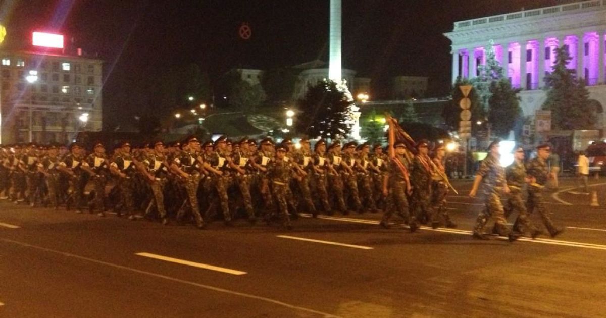 В Киеве прошла репетиция военного парада / © pajhwok.com