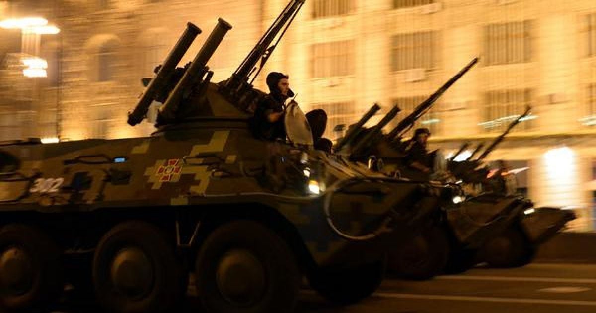 В Киеве прошла репетиция военного парада / © pajhwok.com